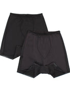 two black control top brief shorts shapewear