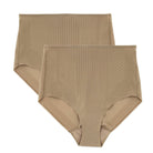two nude control top panties underwear shapewear