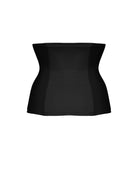 a black waist cincher waist trainer shapewear