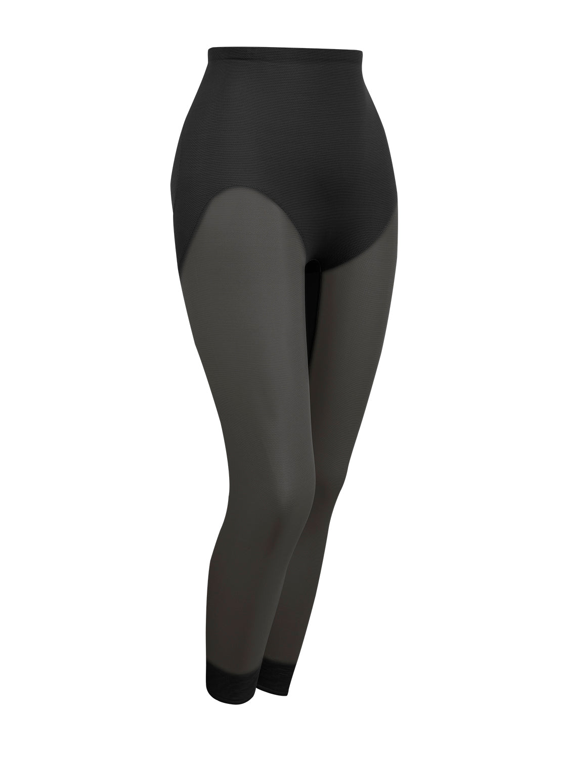 black shaping leggings shapewear