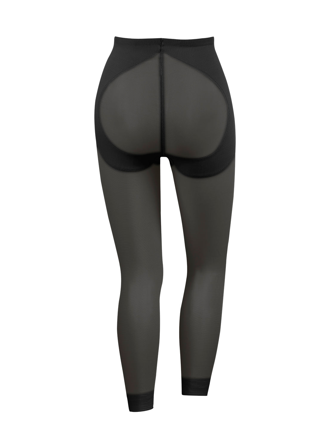 black shaping leggings shapewear