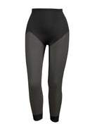 black shaping leggings shapewear