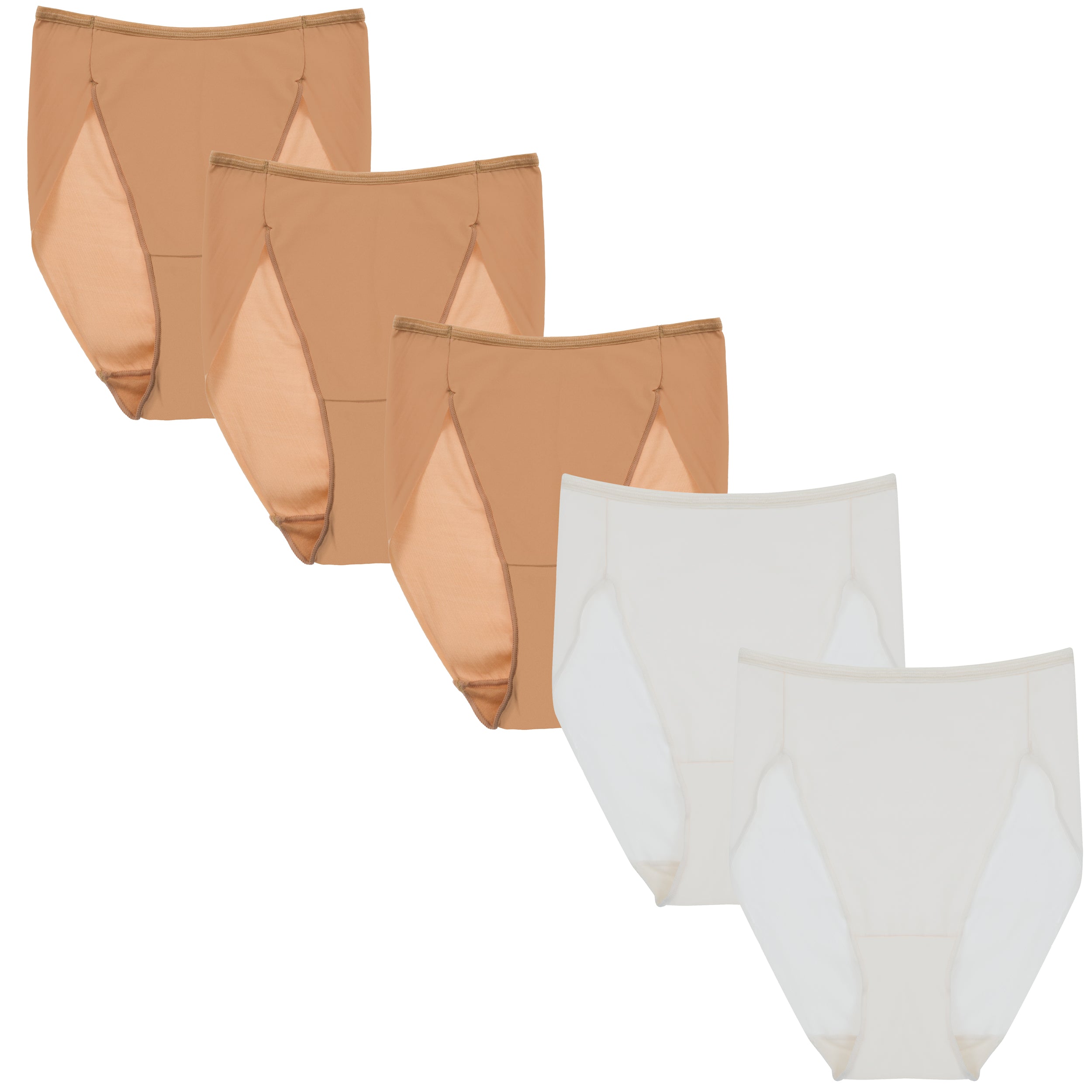 5-Pack Microfiber High-Cut Brief - Cupid Intimates