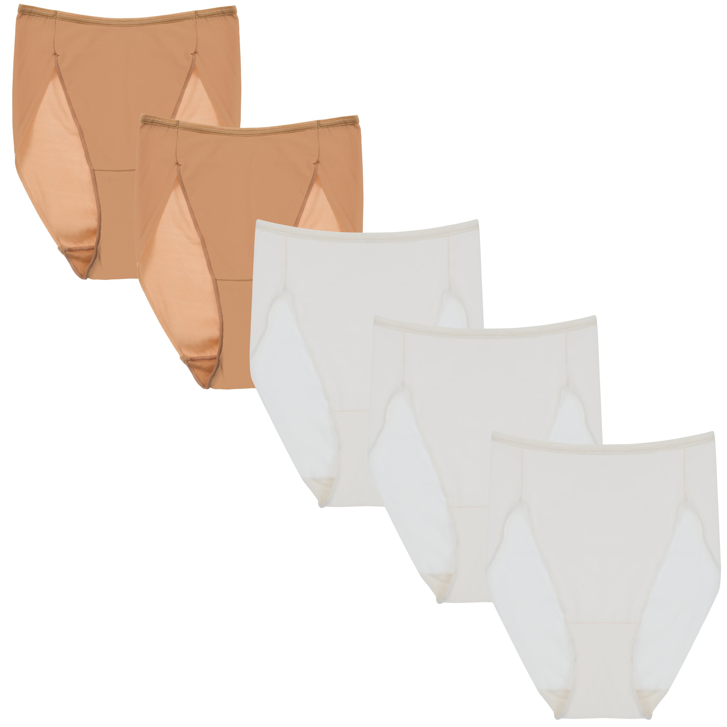 5-Pack Microfiber High-Cut Brief - Cupid Intimates
