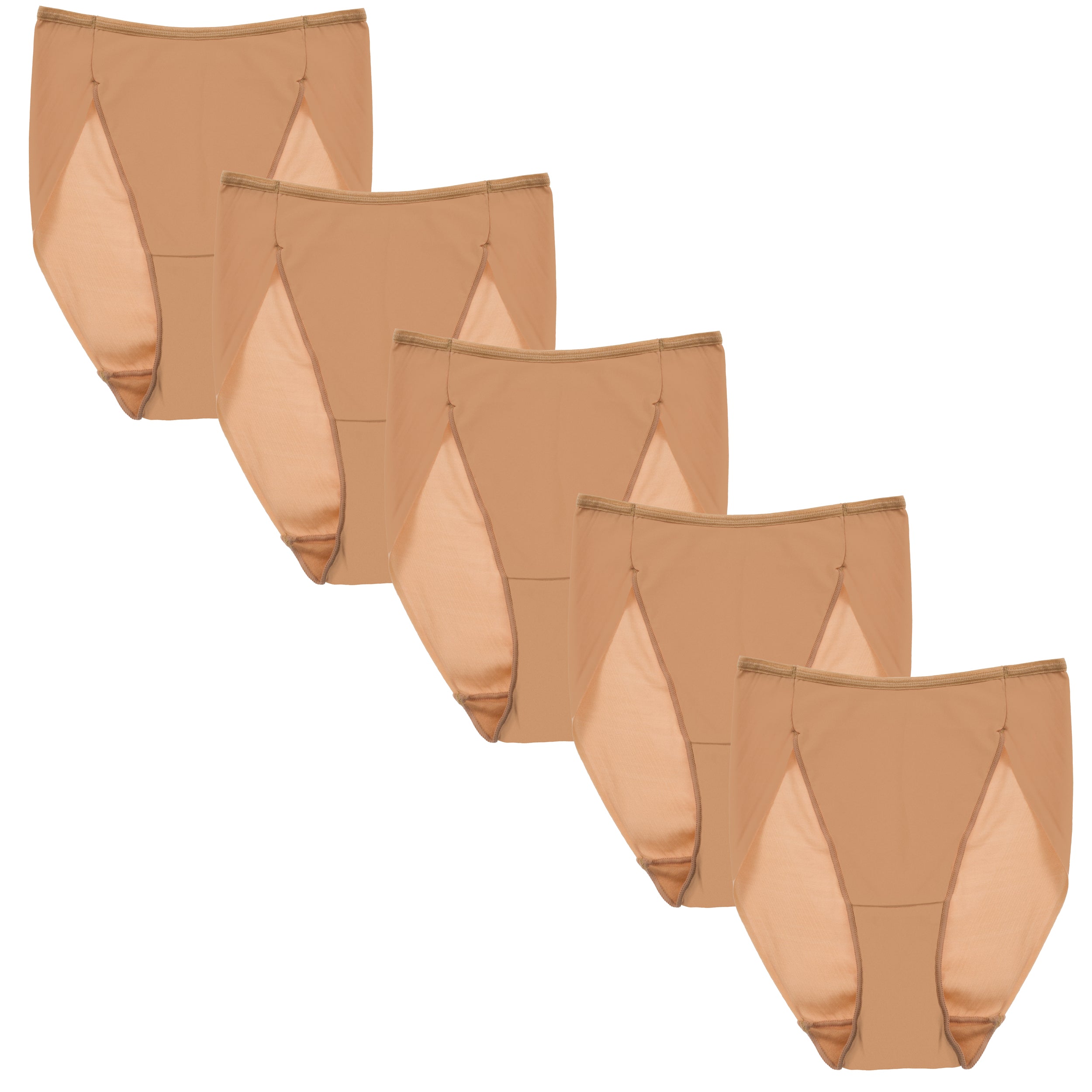 5-Pack Microfiber High-Cut Brief - Cupid Intimates