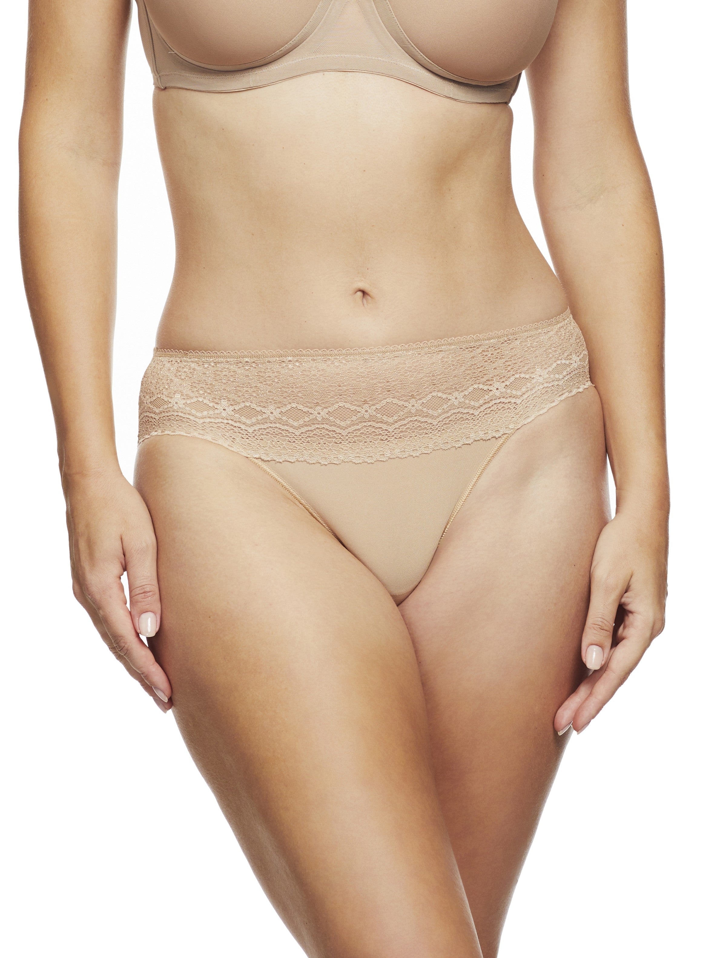 Lace Trim Hipster - Cupid Intimates