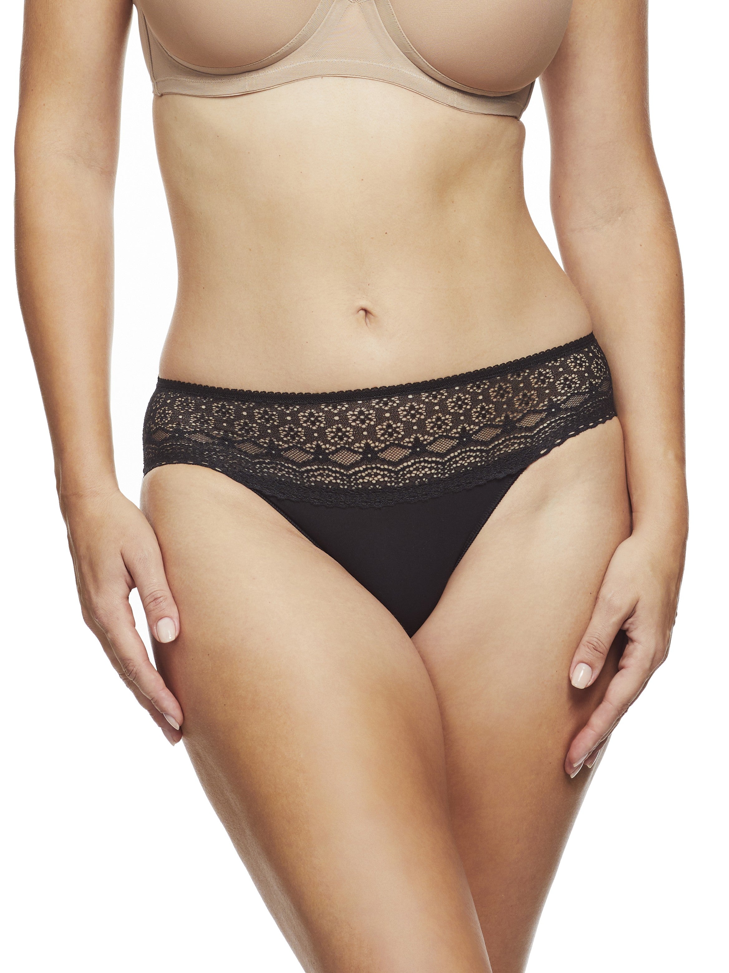 Lace Trim Hipster - Cupid Intimates