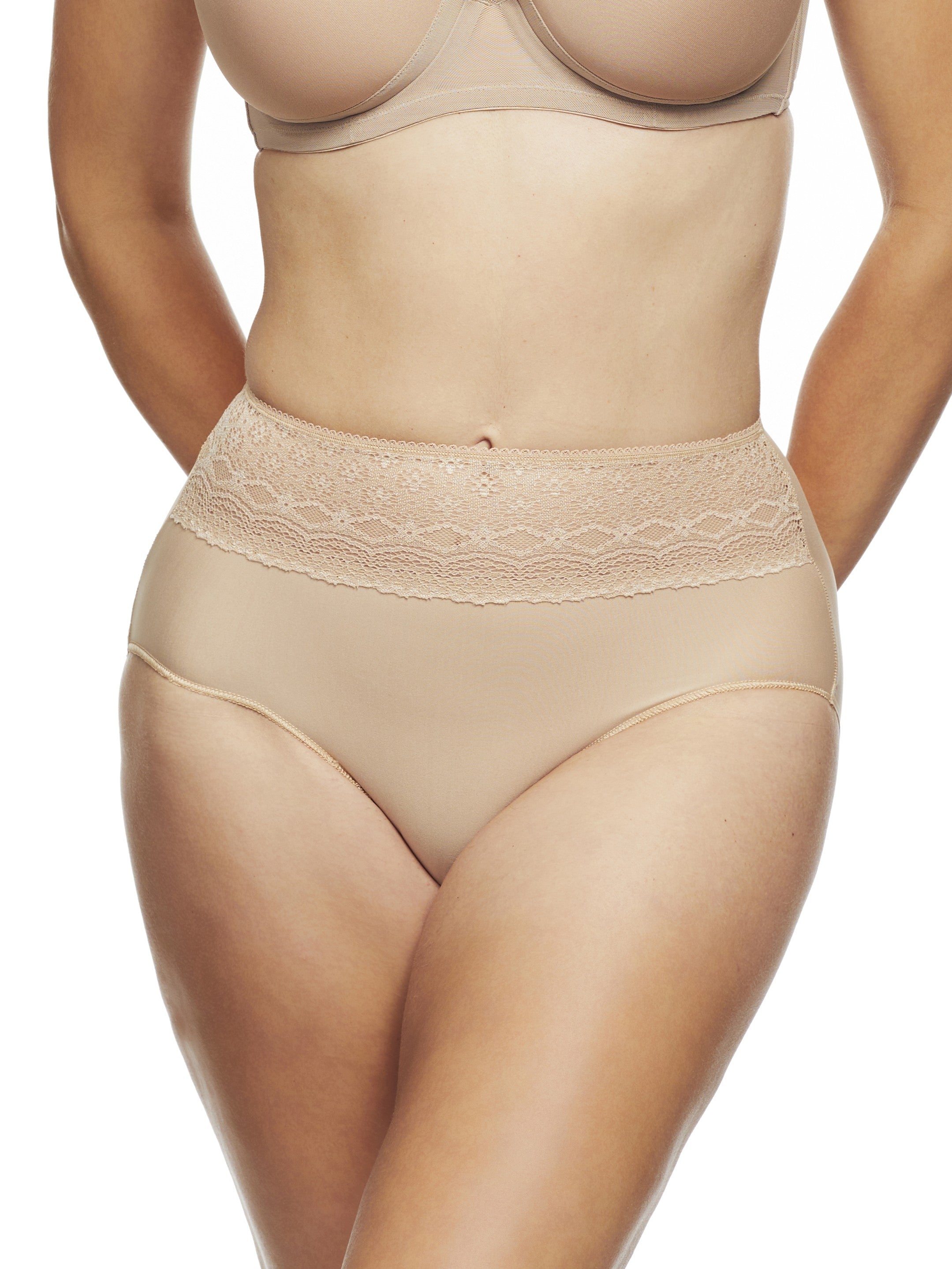 Lace Trim Brief - Cupid Intimates
