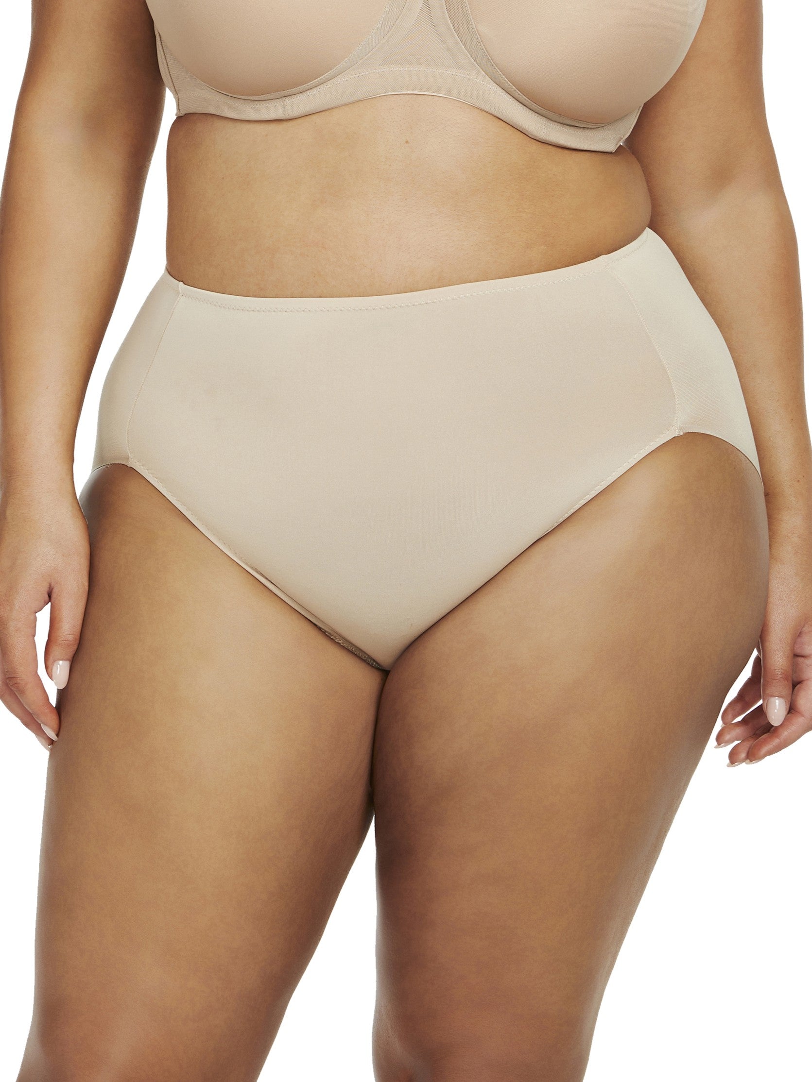 Plus No Show, No Lines High-Cut Brief - Cupid Intimates