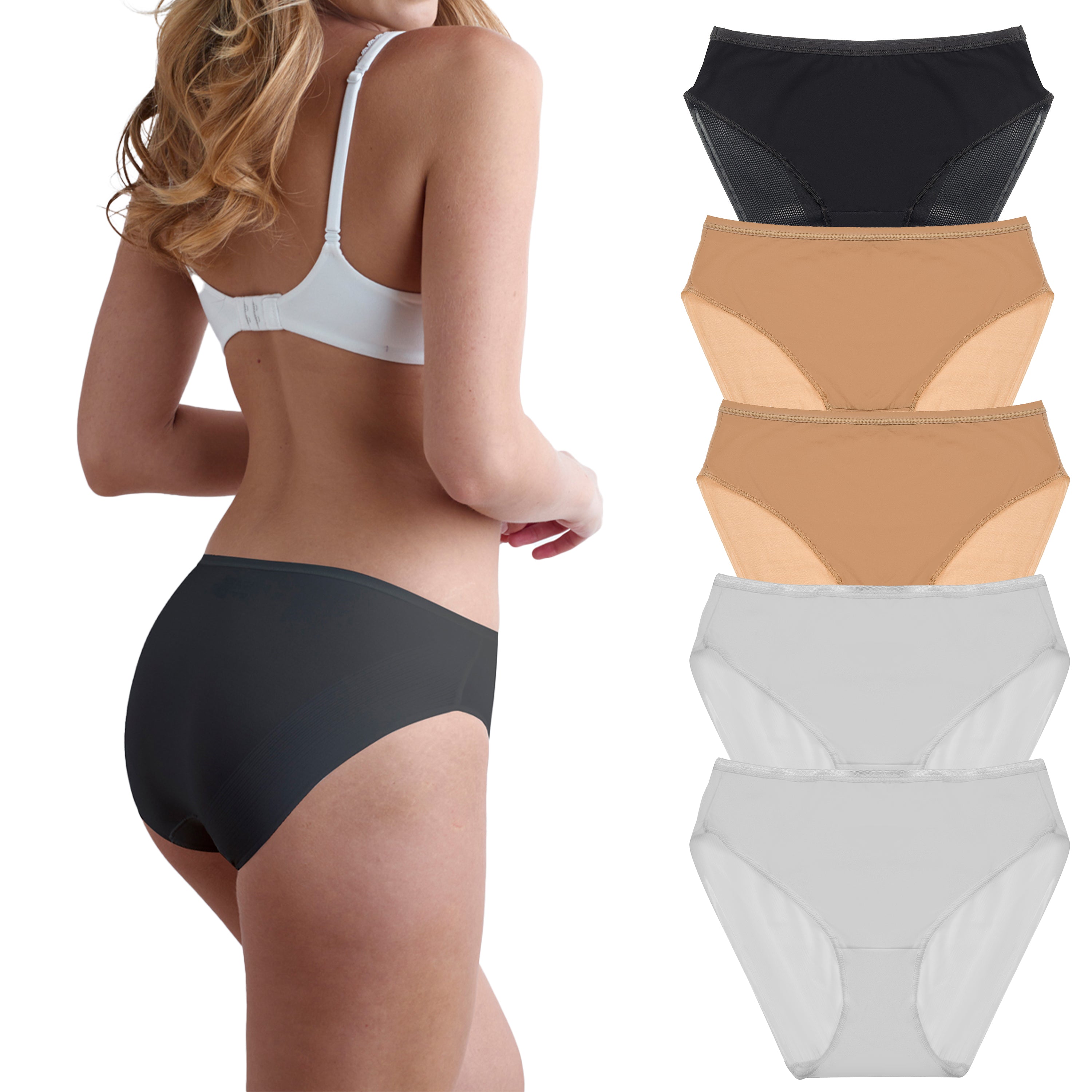 5-Pack Microfiber Hipster - Cupid Intimates