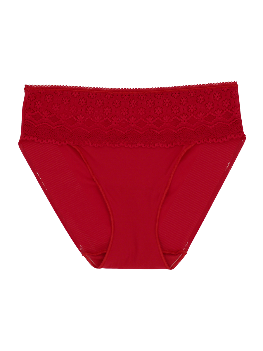 Lace Trim Hipster - Cupid Intimates