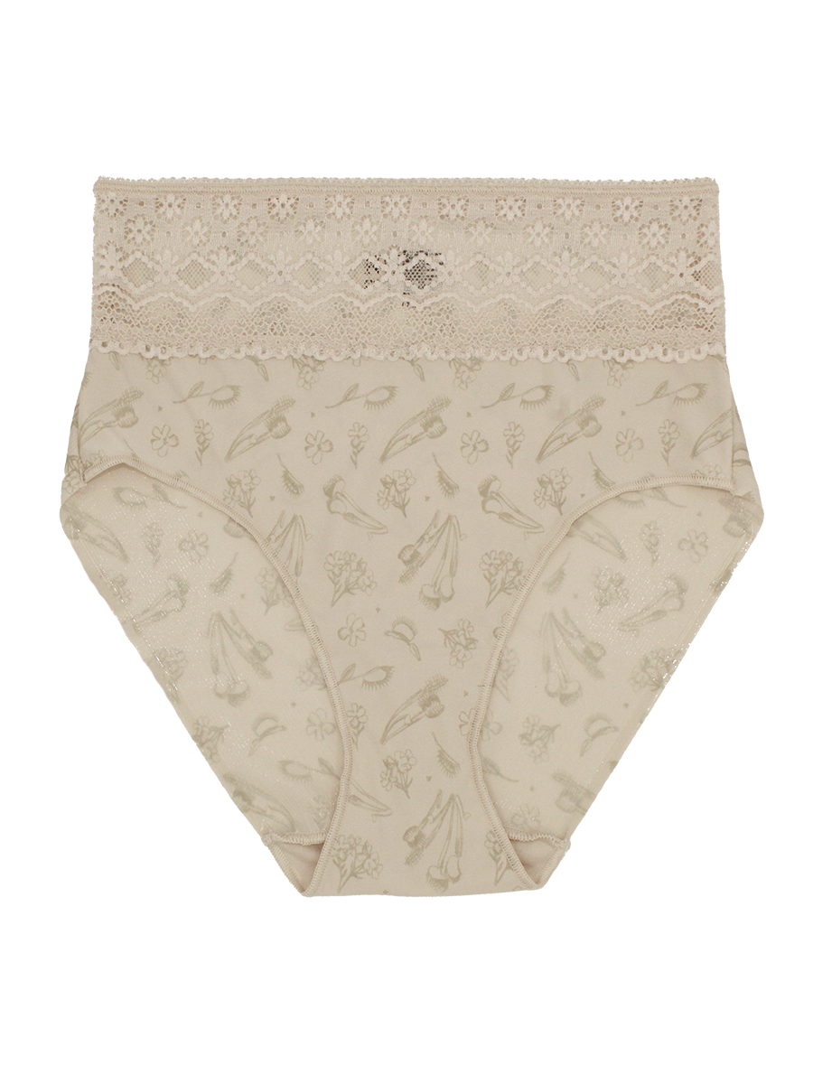 Lace Trim Brief - Cupid Intimates