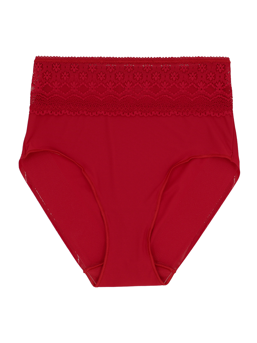 Lace Trim Brief - Cupid Intimates