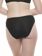 Black lace-trimmed underwear all-groups