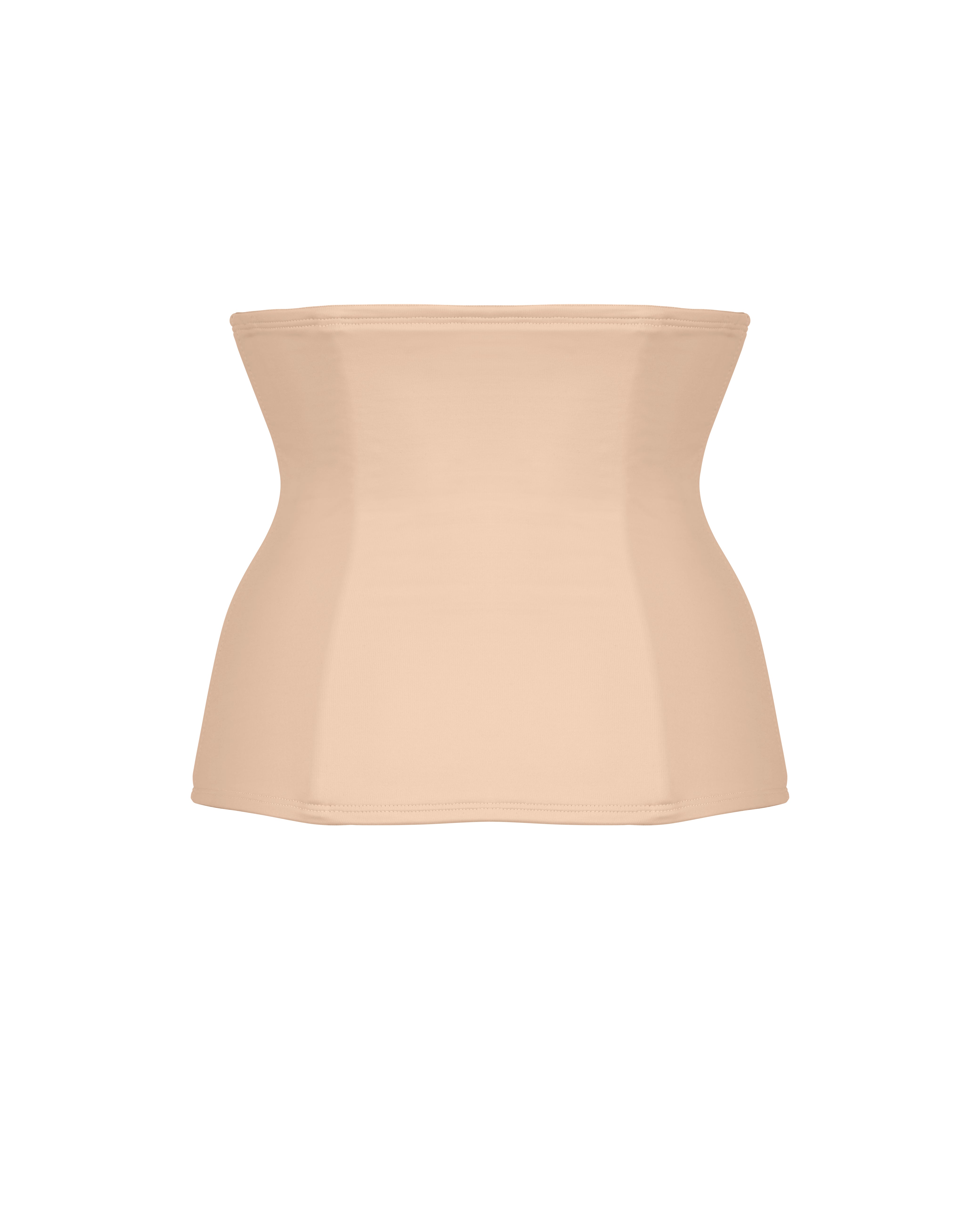 a beige waist cincher