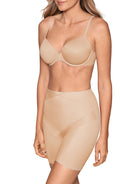 a woman wearing a nude tummy control shapewear short