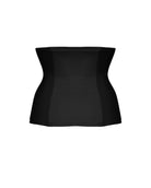 a black waist cincher waist trainer shapewear