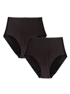 two black shaping briefs