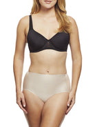 a woman wearing nude tummy control underwear shapewear