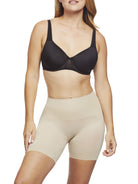 a woman wearing a nude tummy control shapewear short