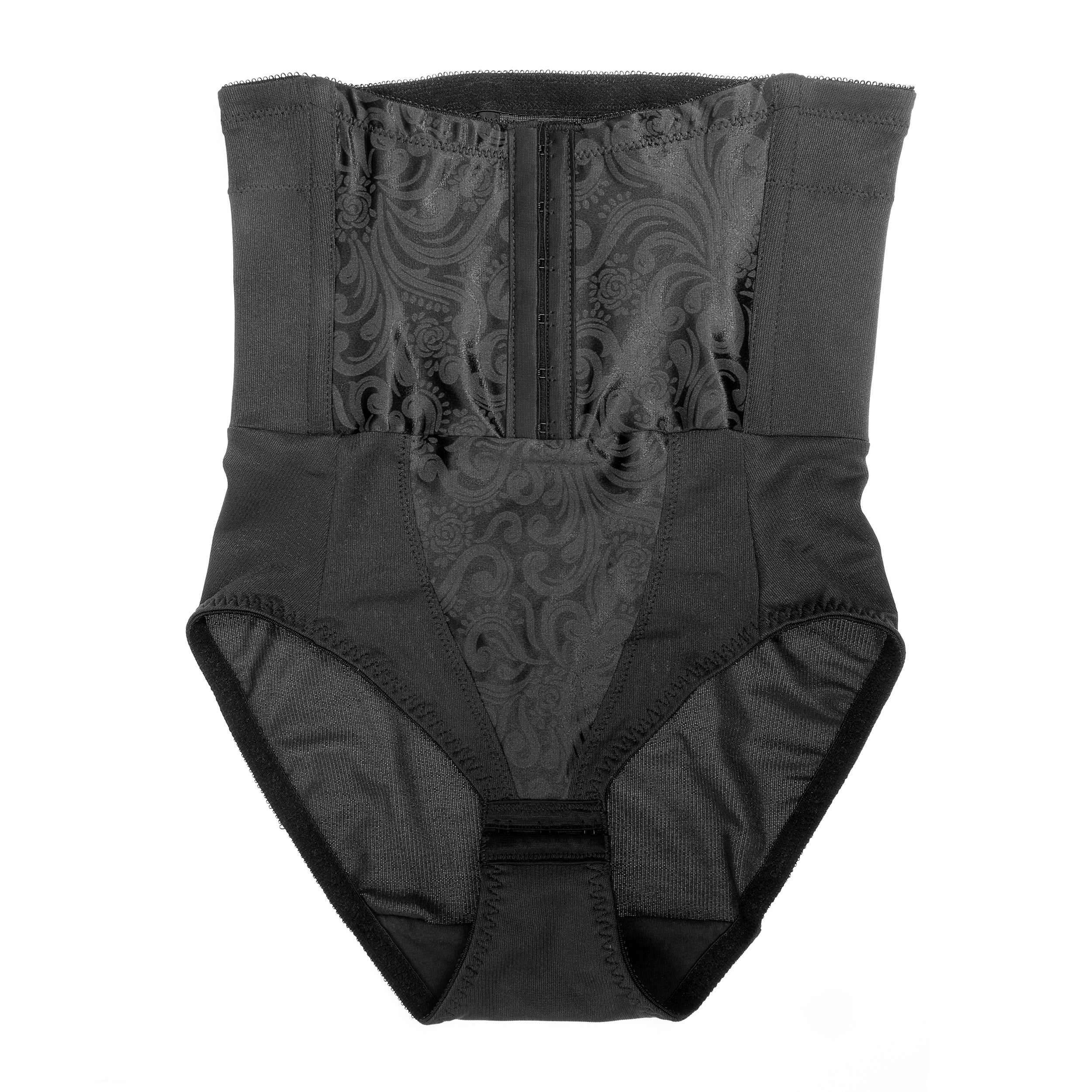 black high waisted tummy control waist cincher waist trainer underwear shapewear