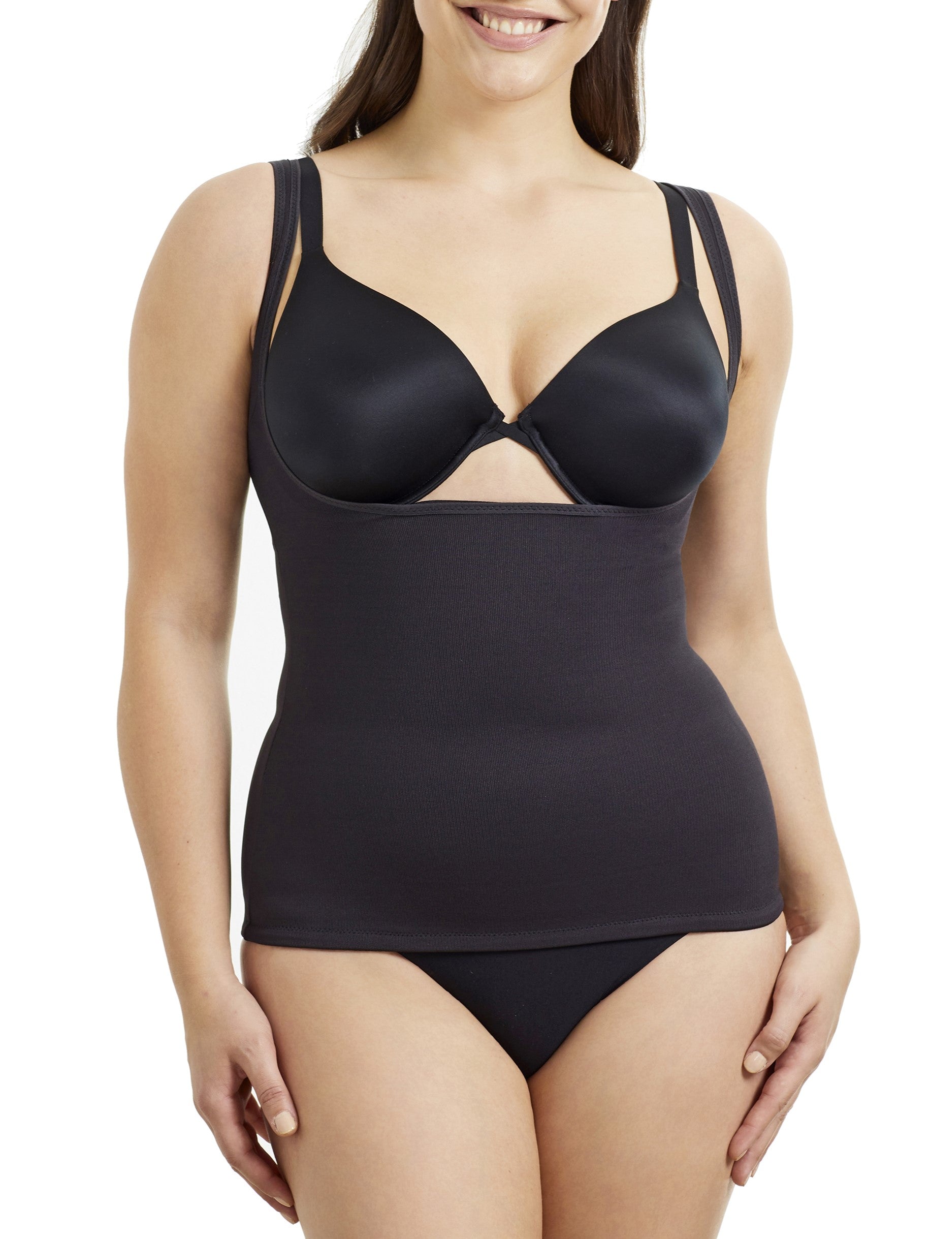 Cupid® No Visible Lines Open-Bust Tummy Control Shaping Tank