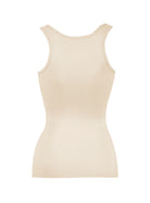 a nude open bust tummy control shaping camisole