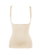 a nude open bust tummy control shaping camisole