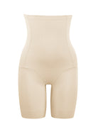 nude high waisted tummy control shapewear shorts