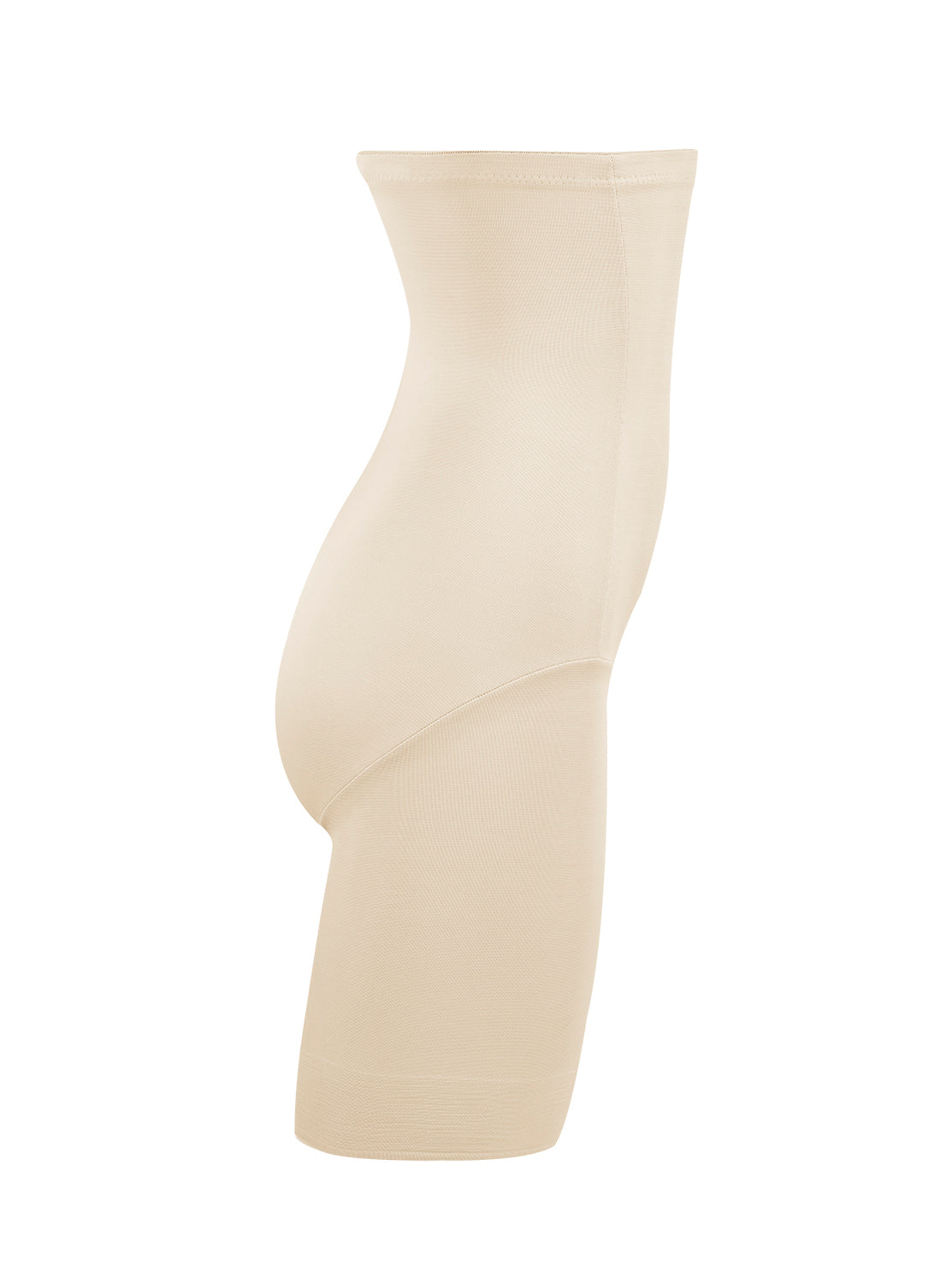 nude high waisted tummy control shapewear shorts