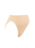 a nude high-cut brief panty