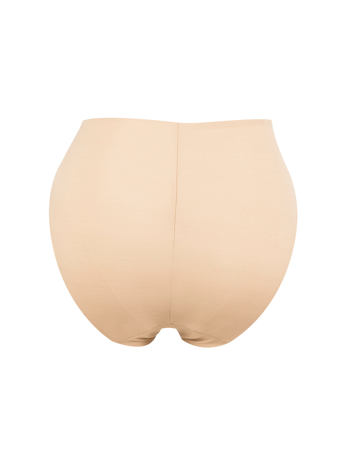 a nude high-cut brief panty