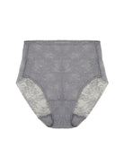 a grey lace brief panty